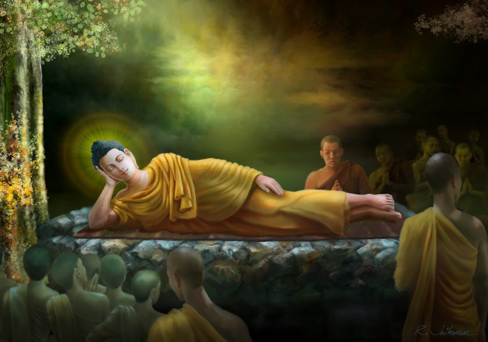 После смерти в буддизме. Будда Гаутама. Будда Шакьямуни Ананда. Гаутама Будда арт.